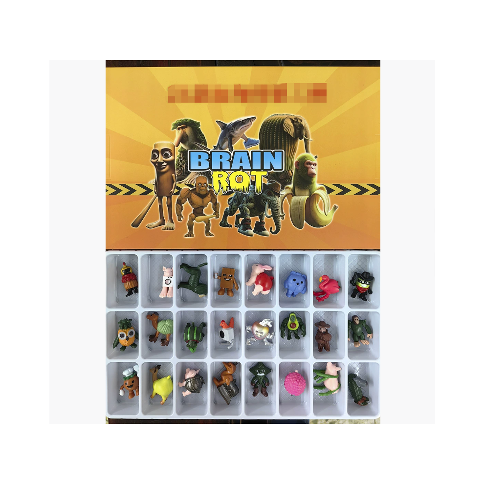Brainrot Italian Al Advent Calendar 24 Days Xmas Countdown Gifts