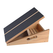 Slant Board For Calf Leg Stretching Of The Bent Leg For Movement Planning - Wooden, Adjustable, Veterinary Use