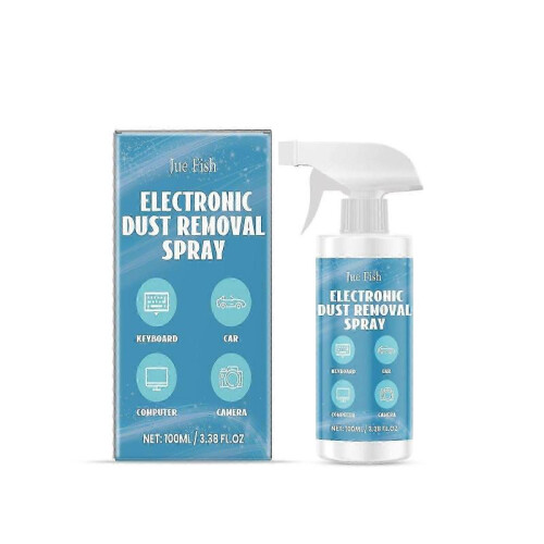 Jue Fish Electronic Dusting Spray Laptop Keyboard Cleaner Multi-Purpose Air Dusting Spray