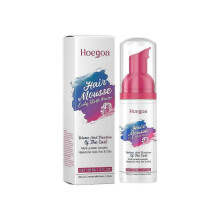 Hoegoa Curly Hair Elastic Mousse Moisturizing Curly Hair Shaping Light Fluffy Refreshing Support Hair Styling Care