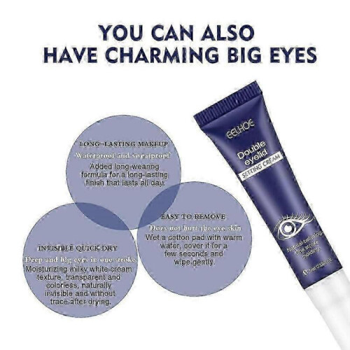 Double Eyelid Setting Cream Charming Big Eyes Lifting Eyelid Defining Women 2