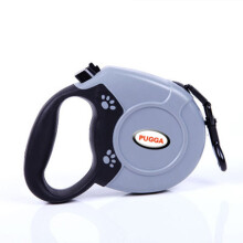 (Gray, 8M) Retractable Dog Traction Rope Autoxic E*tending Pet Walking Leads For Small Medium Large Dogs Bags Garbage Dispenser