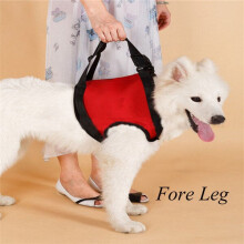 (L, Fore) Pet Auxiliary Belt Dog Harness Carriers Assist Sling Portable Lift Security Support Rehabilitation