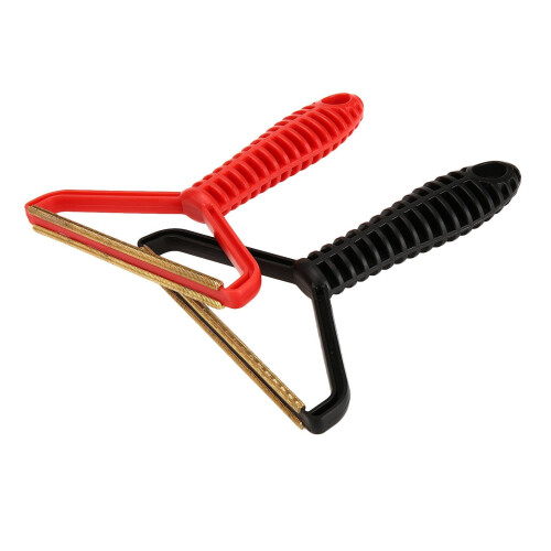 2PCS Portabel Manual Lint Removal Pure Copper Double-head Scraper Lint Removal 1