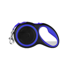 (Blue, 5m) Retractable Traction Rope Strong Bearing A Key Lock Precision Chip Non-slip Handle