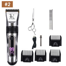 (#2) Professional Pet Dog Cat Animal Clippers Hair Grooming Cordless Trimmer Shaver
