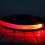 (Red S) Solar Power USB Charging Electronic LED Flashing Light Safe Nylon Dog Pet Collar for Different 6