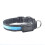 (Red S) Solar Power USB Charging Electronic LED Flashing Light Safe Nylon Dog Pet Collar for Different 15