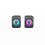 Computer Smart Portable Speaker 2.0 Channel Hi-Fi 3.5 Audio Interface RGB Cool Lighting Effect 4