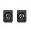 Computer Smart Portable Speaker 2.0 Channel Hi-Fi 3.5 Audio Interface RGB Cool Lighting Effect 6