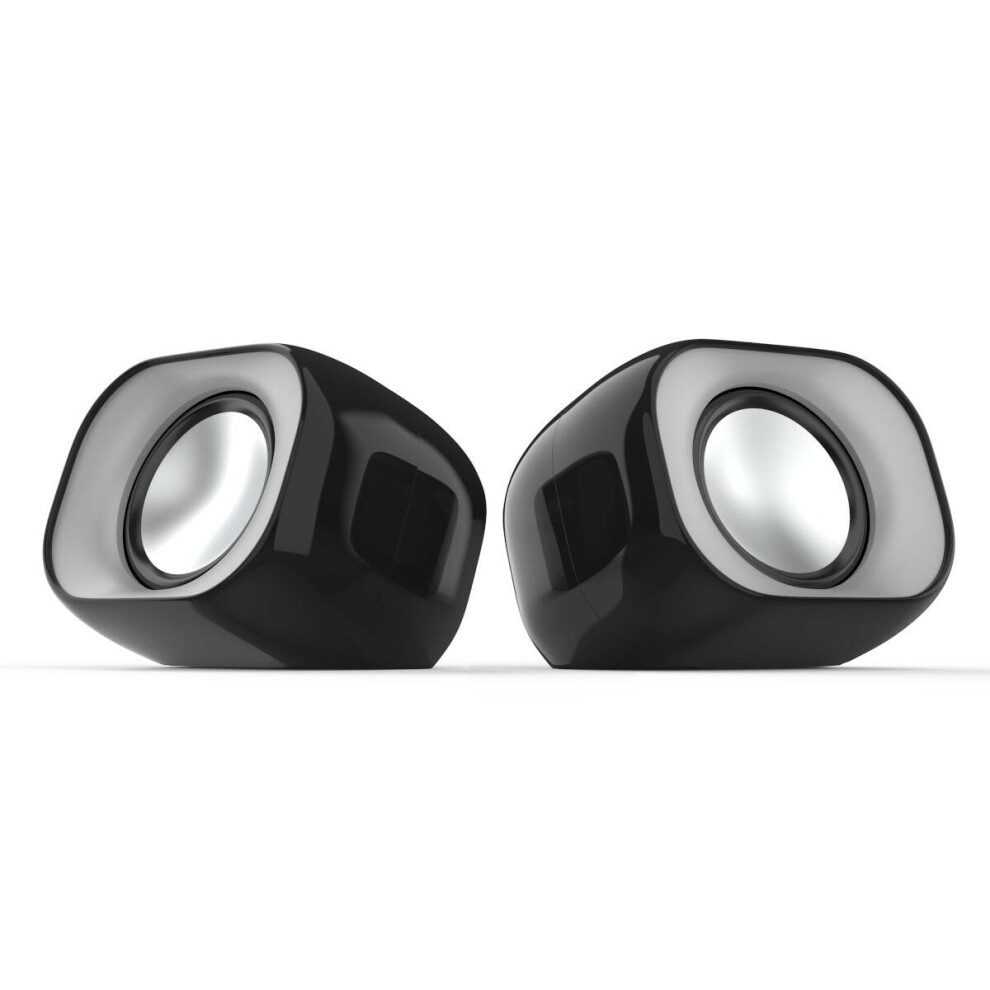 Multimedia Speaker Mini Usb Stereo Surround Sound Three-Band Equalization Desktop Speaker For Laptop Computer 6112212095867