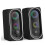 Mini Speaker Deep Bass RGB Streamer Light Effect 3.5mm USB Powered Desktop Loudspeaker for Laptop Computer Phone 9