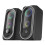 Mini Speaker Deep Bass RGB Streamer Light Effect 3.5mm USB Powered Desktop Loudspeaker for Laptop Computer Phone 8