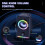 Gaming Speaker 2.0 Channel RGB Light Computer Speaker Stereo Bass Touch Control Gaming Wired USB/3.5mm Speaker 6