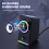 Gaming Speaker 2.0 Channel RGB Light Computer Speaker Stereo Bass Touch Control Gaming Wired USB/3.5mm Speaker 5