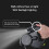 (Gray) Automatic Retractable Leash Can Hold Two Pets at The Same Time with Flashlight Lighting Guidance System Reflective Rope 4