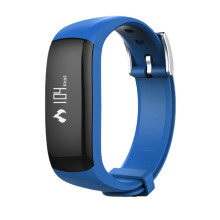 (Blue) Heart Rate Monitor USB Plug Detachable Dial Smart Wristband for Mobile Phone