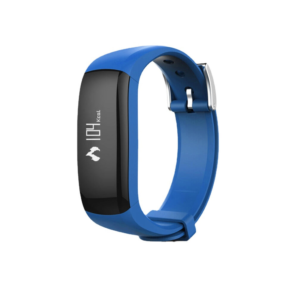 Greenzech (Blue) Heart Rate Monitor Usb Plug Detachable Dial Smart Wristband For Mobile Phone