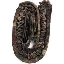 (Camouflage Green) Police Dog Training Leash Elastic Bungee 1000D Military Traction Rope