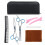 6Pcs Pet Dog Cat Grooming Scissors Set Straight Curved Thinning Shears Kit 2