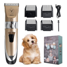 Professional Cat Dog Hair Trimmer Electric Pet Clippers Grooming Low Noise Kit USB Rechargeable