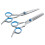 6Pcs Pet Dog Cat Grooming Scissors Set Straight Curved Thinning Shears Kit 3