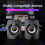 (Black) Mini Computer Speaker USB Wired Speakers 3D Stereo Surround Loudspeaker For PC Laptop Notebook Loudspeakers 5