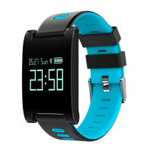 (Blue) Bluetooth Heart Rate Monitor Sleep Monitor Sport Smart Wristband for Mobile Phone