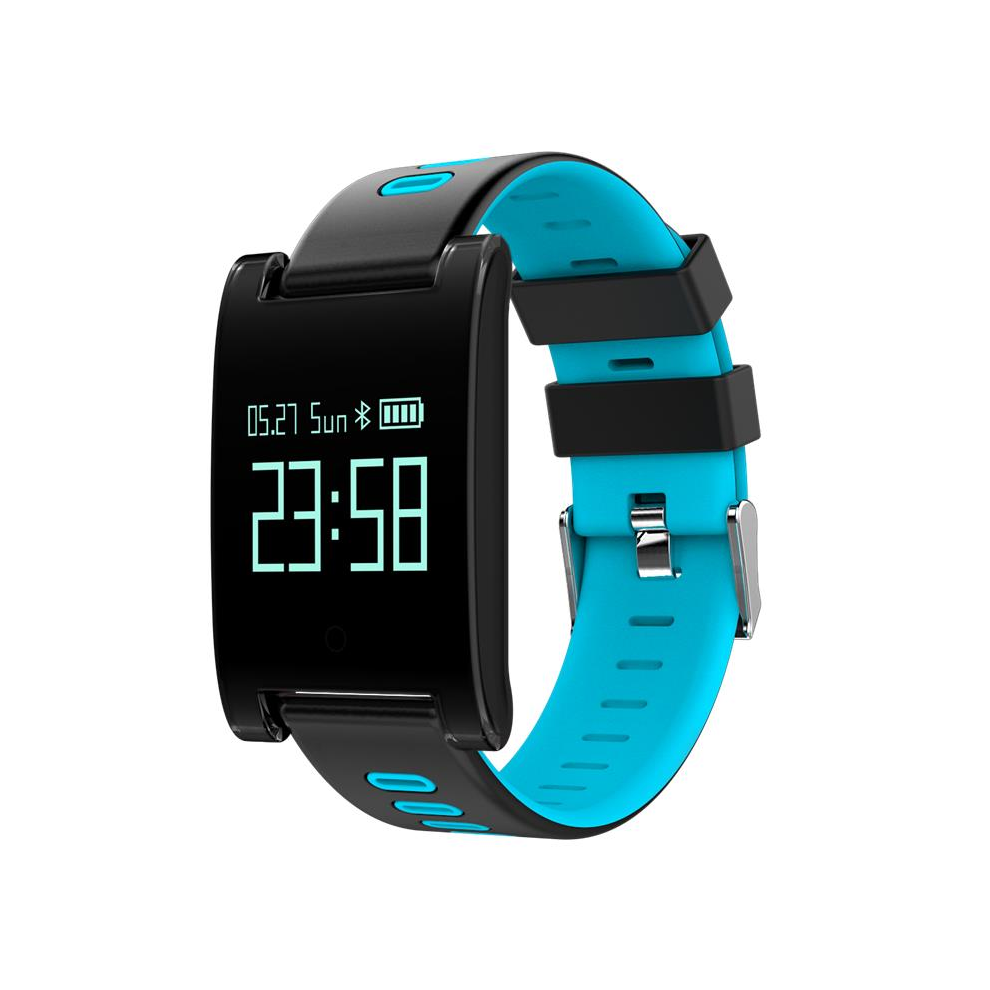 Greenzech (Blue) Bluetooth Heart Rate Monitor Sleep Monitor Sport Smart Wristband For Mobile Phone
