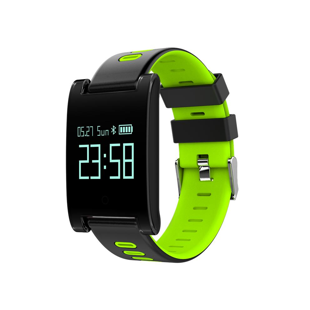 Greenzech (Green) Bluetooth Heart Rate Monitor Sleep Monitor Sport Smart Wristband For Mobile Phone