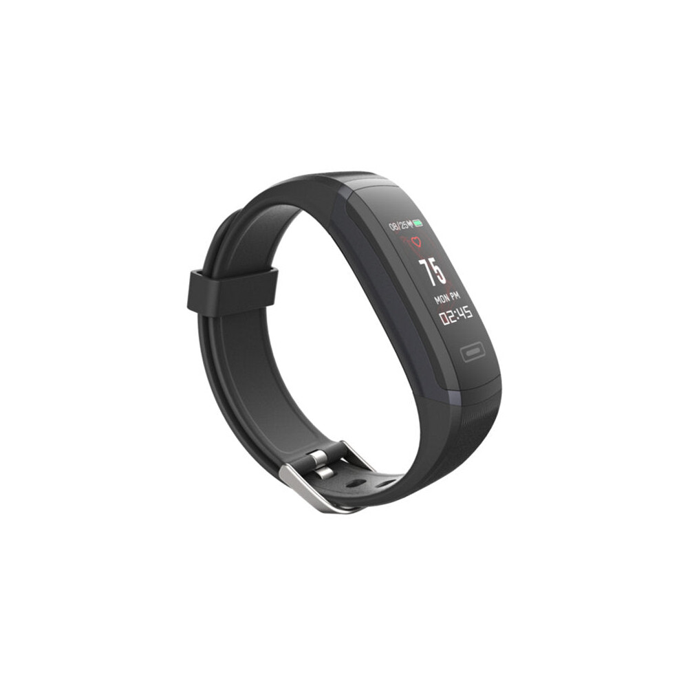 Greenzech Black (Black) 0.96Inch Color Screen Heart Rate Monitor Fitness Tracker Bluetooth Smart Wristband