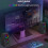 Computer Speaker Gaming Speaker RGB Light PC 2.0 USB Powered Stereo Volume Control Desktop Speaker 4