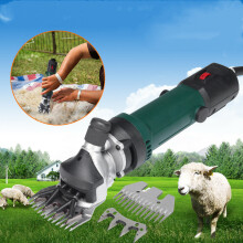 (US) Electric Sheep Goat Horse Clipper Groomer Shaver Adjustable 6 Speed Shearing Machine US/AU/EU Plug