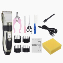 (B) Pet Dog Cat Grooming Clippers Hair Trimmer Groomer Shaver Razor Quiet Clipper