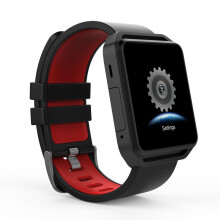 (Red) Multifunction Bluetooth IP68 Waterproof Heart Rate Digital Sport Smart Wristband for IOS Android