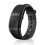 (Black) Heart Rate Message Call Reminder Function Smart Band for iphone 8/X Xiaomi 1
