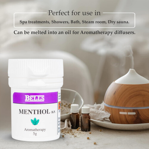 Menthol Crystals 5g Congestion Blocked Nose Relief Cold Flu Natural 2
