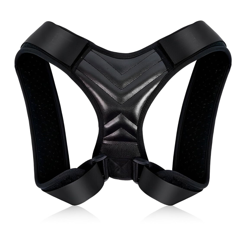Posture Corrector Unisex: Adjustable Upper Back Support for Neck and Shoulders, Back Straightener With Shoulder Strap