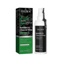 Eelhoe Bamboo Charcoal Bright White Toothpaste Dazzling White Teeth Strong Tooth Glaze Easy Stain Removal Fresh Breath Bamboo Charcoal Toothpaste