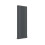 AICA (Double 1600x472mm, Anthracite) Designer Oval Column Radiator Central Heating 4
