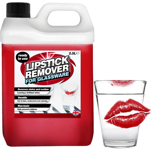 1 x 2.5 Litre Lipstick Remover Ready To Use Liquid Formula 2