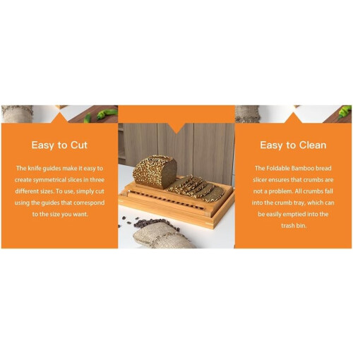 Bamboo Wood Bread Cutter Adjustable Thickness For Homemade Bread Bread Maker Compatible Model A Toast Cutting Board 1