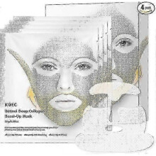 Deep Collagen Retinol Tension Boost Up Mask Set,Face Tightening and Lifting Mask for V-Line,Smile Line & Forehead Wrinkles with Collagen & Retinol