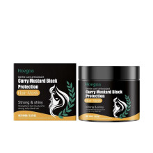 Curry mustard hair care mask Gentle nourishing hair care moisturized hair care mask