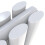 AICA (Double 1800x236mm, White) Designer Oval Column Radiator Central Heating 5