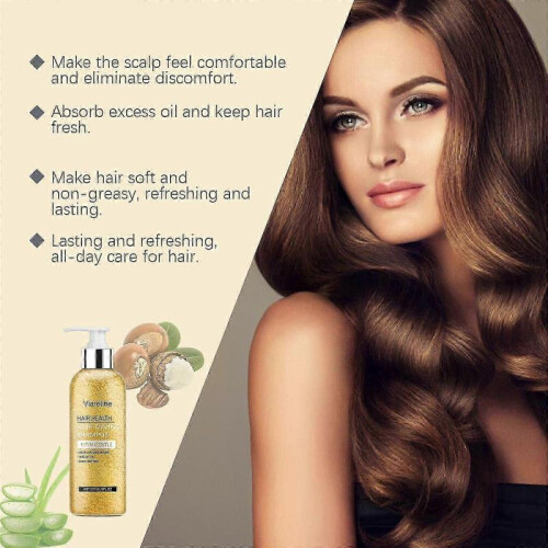 Argan Oil Shampoo Scalp Cleansing Gentle Moisturizing Moisturizing Smooth Shampoo 2