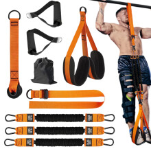 Pull Up Wraps Heavy-Duty Pull Up Aid Door Mount Fitness Equipment for Universal Upper-Body Training