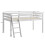 Vida Designs (White) Sydney High Sleeper Bunk Bed with Storage Ladder 8
