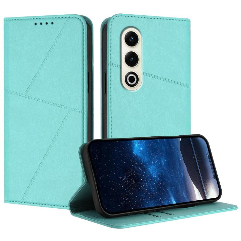 (Green) Case For Itel S25 Anti-Fingerprint Matte Texture Shockproof Cover With Card Slots And Kickstand Green 764563154258