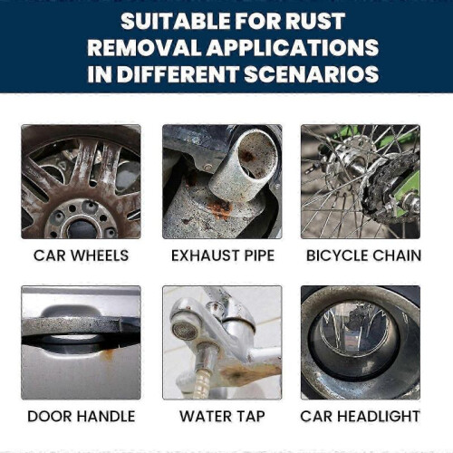 Homonth Multi-Functional Anti-Rust Spray Car Anti-Rust Cleaning Decontamination Renovation Brightening Portable Rust Remover 1